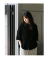 3D cotton shirt top