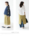 A cool linen skirt in beautiful colors