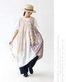 Asymmetrical tunic with gorgeous cut-outs
