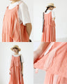 A layered dress in fun colors and comfortable to wear