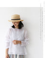 Blouse + Detachable Vest Beautiful Floral Embroidered Top