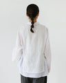 Blouse + Detachable Vest Beautiful Floral Embroidered Top