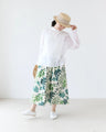 Blouse + Detachable Vest Beautiful Floral Embroidered Top