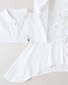 Ideal shape and delicate floral embroidery