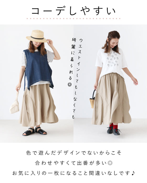 波ほっぺスカート