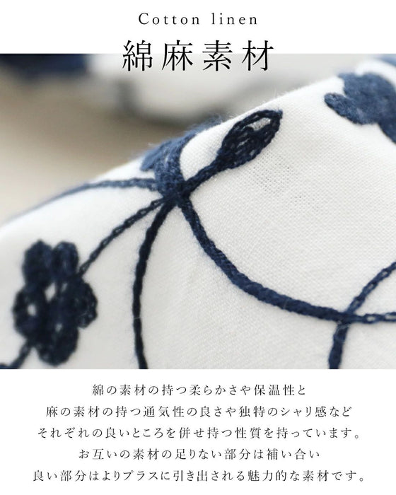 sanpoオリジナル 生命刺繍チュニック