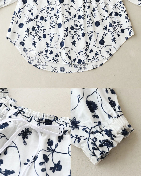 【特別再販9月24日20時販売】sanpoオリジナル 生命刺繍チュニック
