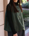 Expressive linen vest