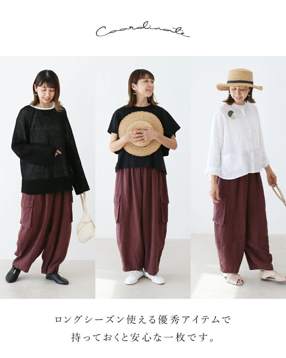 むらさきいも カーゴパンツ
