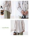 Slimming color neckline tops
