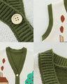 Picture Book World Embroidered Vest
