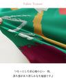目を惹く発色絵の具柄 ワンピース