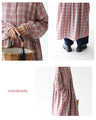 Hidden polka dots, elegant silhouette, dress
