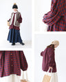 A sophisticated and calm gingham top