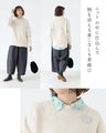 Wind-swept watercolor leaf shirt blouse