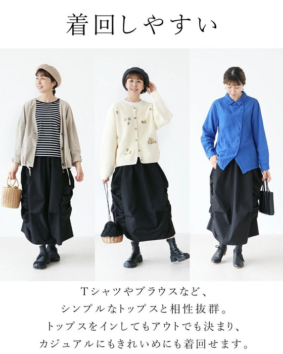 Slimming asymmetrical design skirt