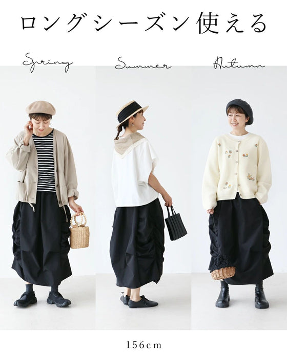 Slimming asymmetrical design skirt