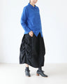 Slimming asymmetrical design skirt