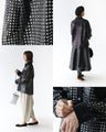 Enjoy a stylish faux leather shirt with see-through fabric