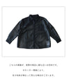 Enjoy a stylish faux leather shirt with see-through fabric