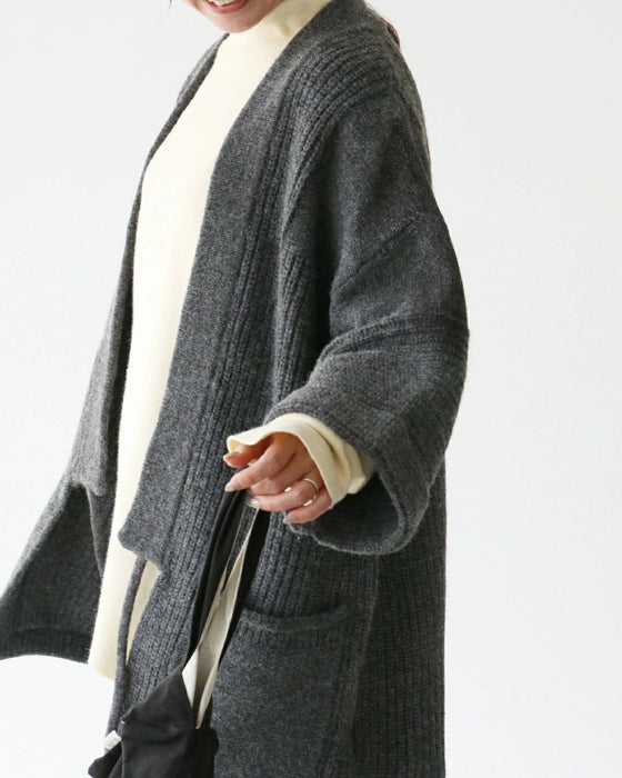 サッと羽織れるゆったりさ カーディガン