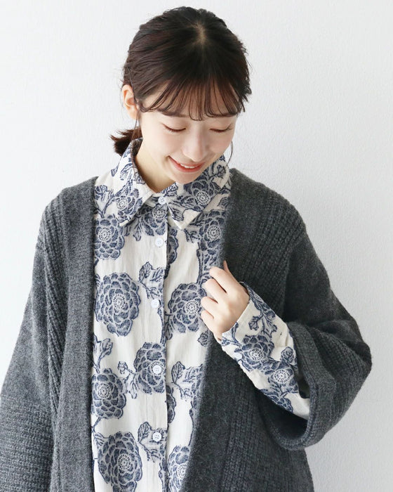 サッと羽織れるゆったりさ カーディガン