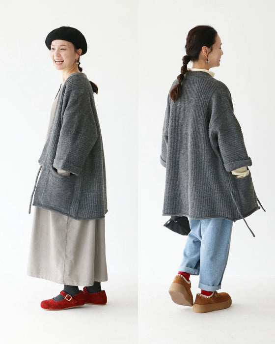 サッと羽織れるゆったりさ カーディガン