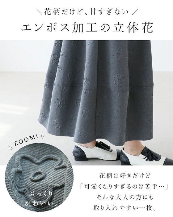 Cute plump 3D flower bud skirt