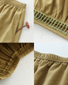Pants with a subtle touch