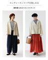 Delicate dandelion embroidered outerwear