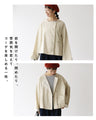 Delicate dandelion embroidered outerwear