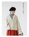 Delicate dandelion embroidered outerwear