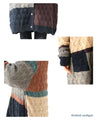 A rare color-matched openwork cardigan