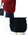 A fluffy cardigan that won't easily get bloated