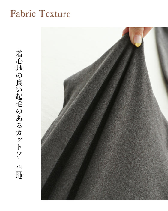 (全2色)日常を暖か快適に トップス
