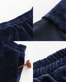 A skirt made of different materials that can be worn as a flare or a bud