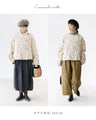 Outerwear surrounded by small flowers