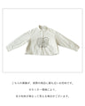 Round apple embroidery padded shirt