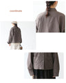 Warm mid-length shirt with fruit embroidery
