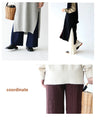 Warm pants that keep you warm all the way to your stomach