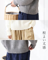 Knit tops that bring out the cuteness of adults
