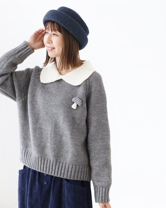 Knit tops that bring out the cuteness of adults
