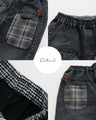 Denim pants with pockets that can be worn all year round