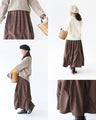 A skirt designed like origami