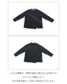 A slightly colored color-coordinated collar top