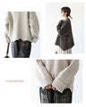 Loosely sewn knit top