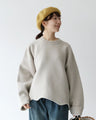Loosely sewn knit top
