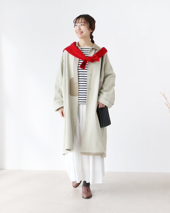 取り外し可能なライナー付きコート