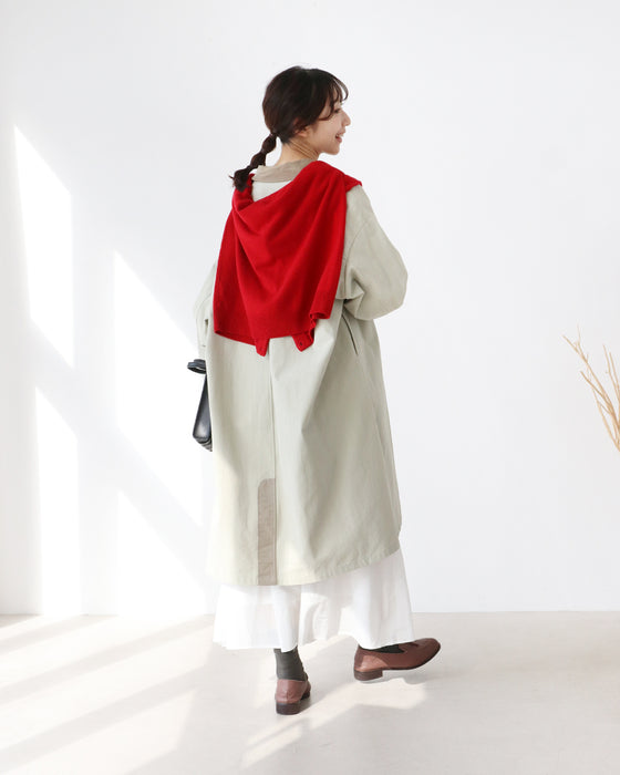 取り外し可能なライナー付きコート