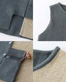 Eye-catching design and unusual color combination vest